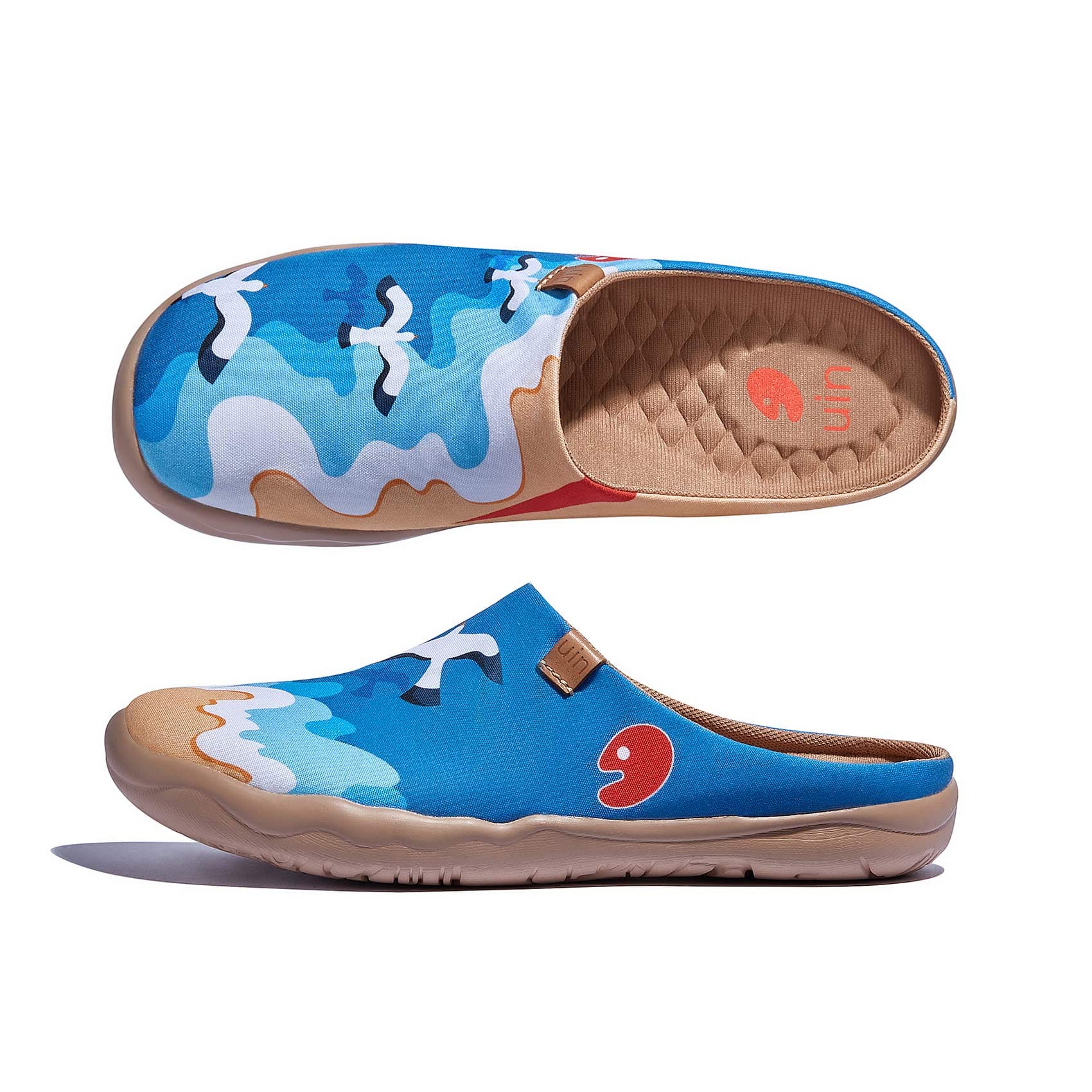 Flying by Sea Malaga Women Art Canvas Shoes UIN FOOTWEAR Official