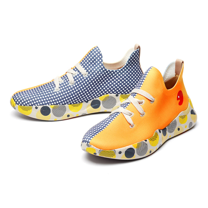 Grey &amp; Yellow Mijas Men