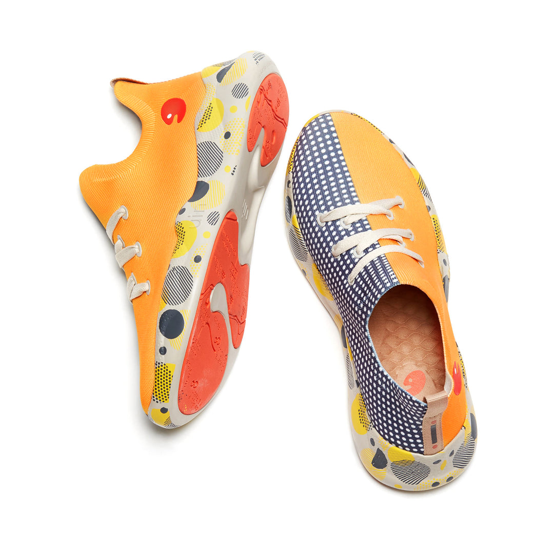 Grey &amp; Yellow Mijas Men