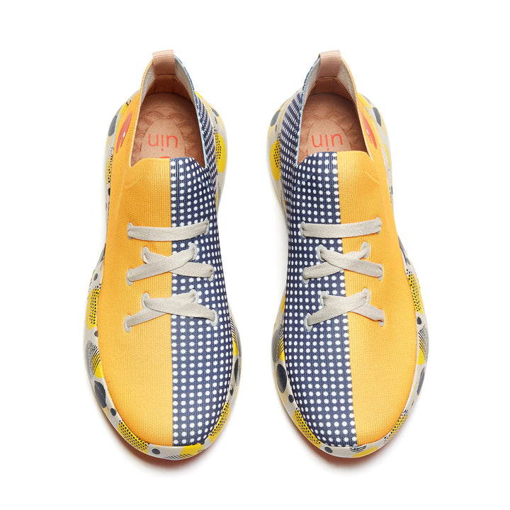 Grey &amp; Yellow Mijas Men