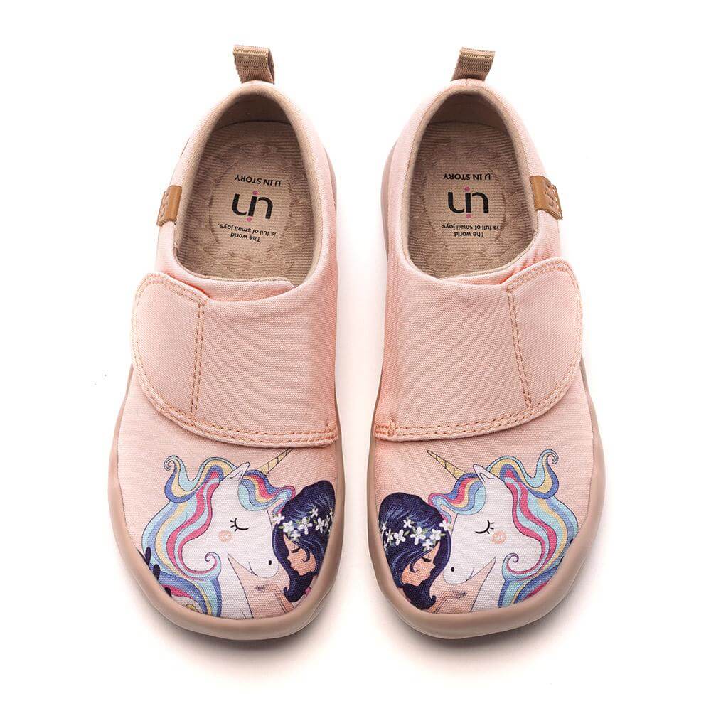 GIRL AND UNICORN Microfiber Leather Kids Shoes Kid UIN