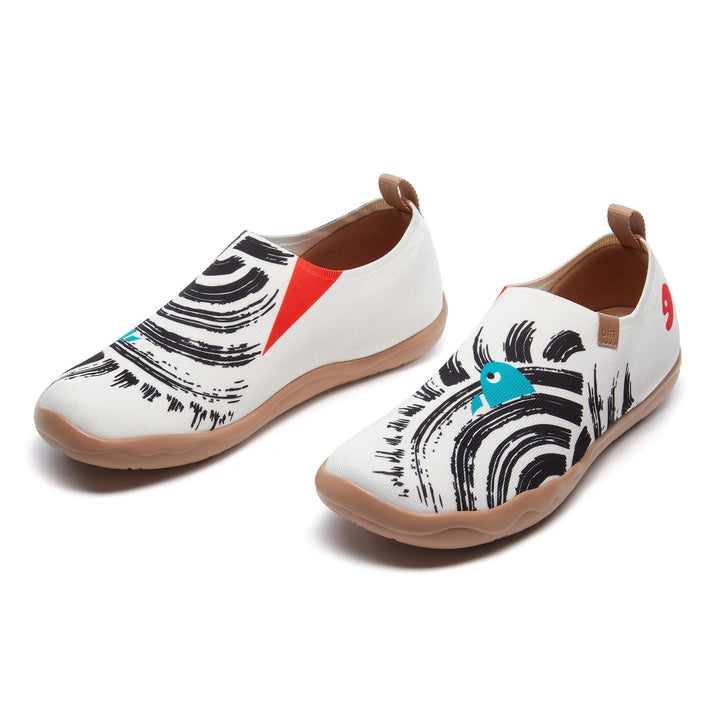 Blue Fish Breaking Waves Toledo A1 Women