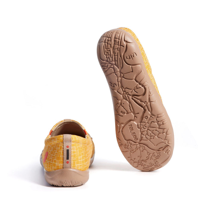 Woven Shadow Yellow Toledo A4 Women