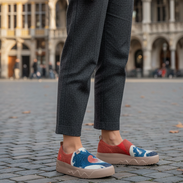 UIN Footwear Women Stormy Waves Toledo IX Women Canvas loafers