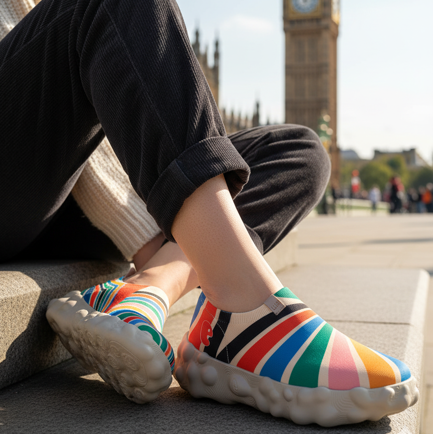 UIN Footwear Women Retro Spectrum Toledo VI Women Canvas loafers