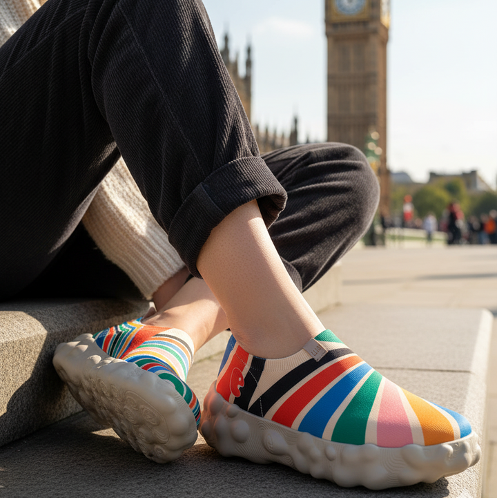 UIN Footwear Women Retro Spectrum Toledo VI Women Canvas loafers