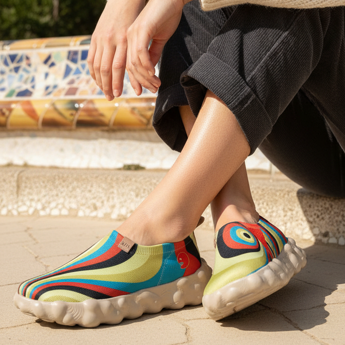 UIN Footwear Women Outerspace Toledo VI Women Canvas loafers