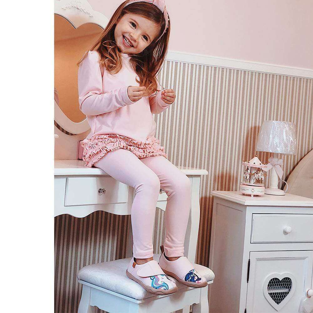 GIRL AND UNICORN Microfiber Leather Kids Shoes Kid UIN