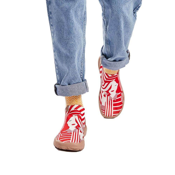 UIN Footwear Women Elegance Canvas loafers