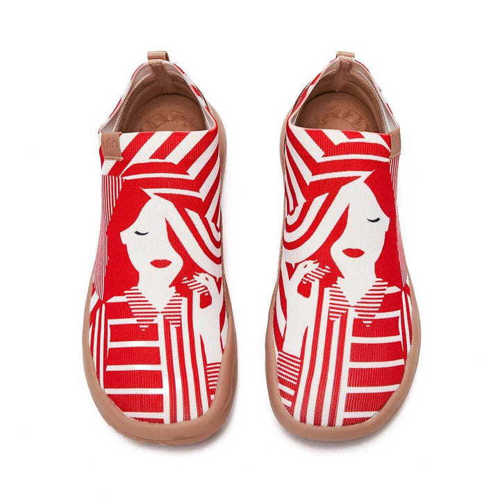 UIN Footwear Women Elegance Canvas loafers