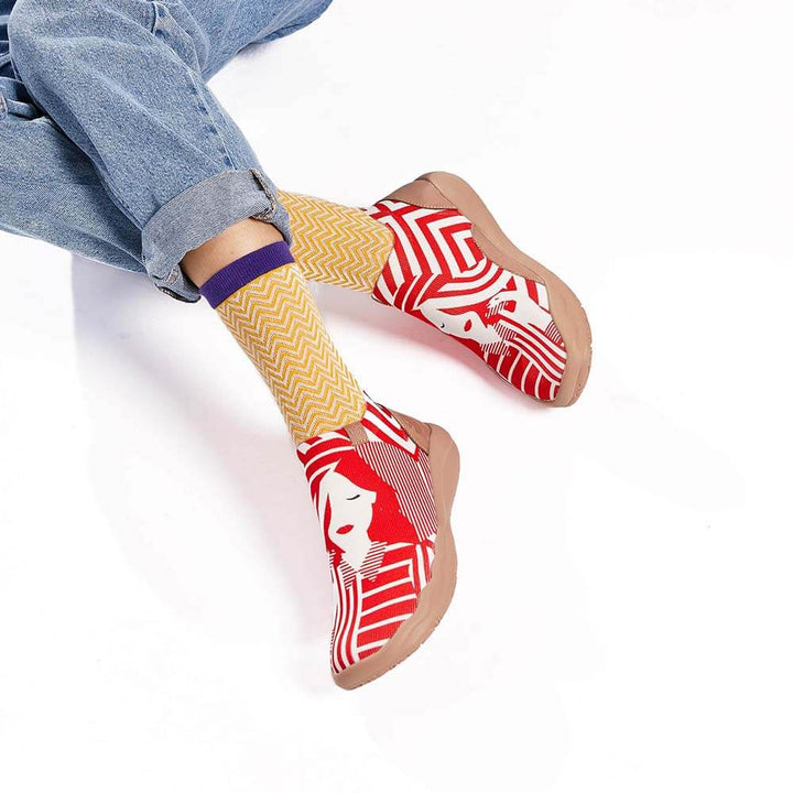 UIN Footwear Women Elegance Canvas loafers