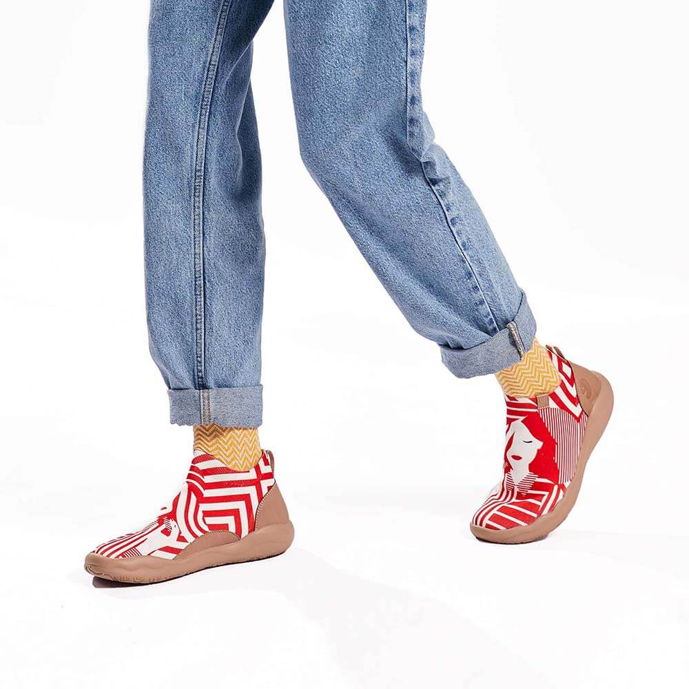 UIN Footwear Women Elegance Canvas loafers