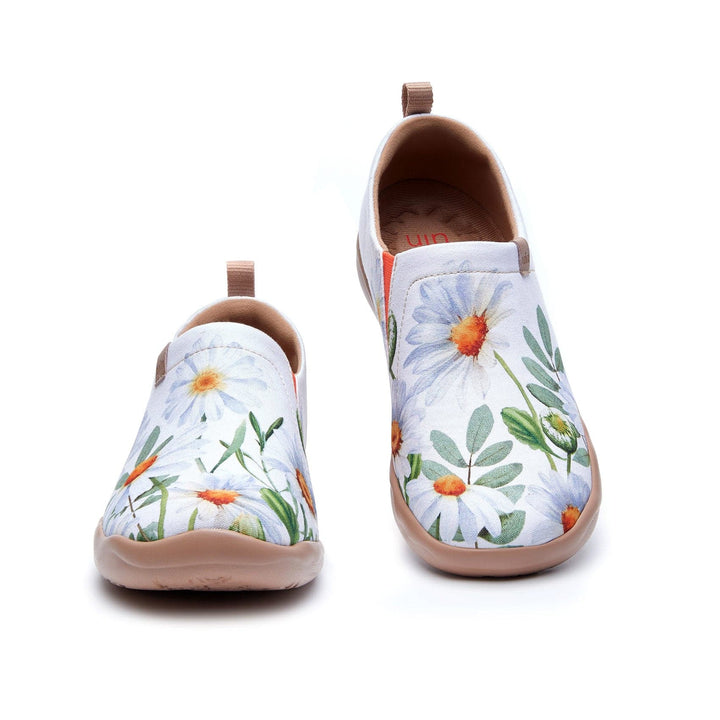 UIN Footwear Women Elegant Daisies Toledo I Women Canvas loafers