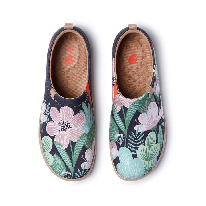 UIN Footwear Women Heyday of Blooms Toledo I Women Canvas loafers