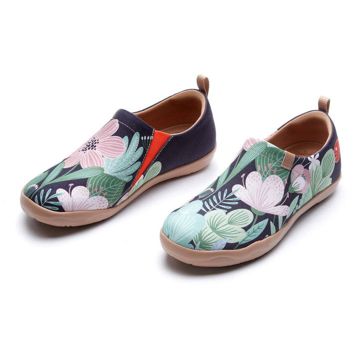 UIN Footwear Women Heyday of Blooms Toledo I Women Canvas loafers