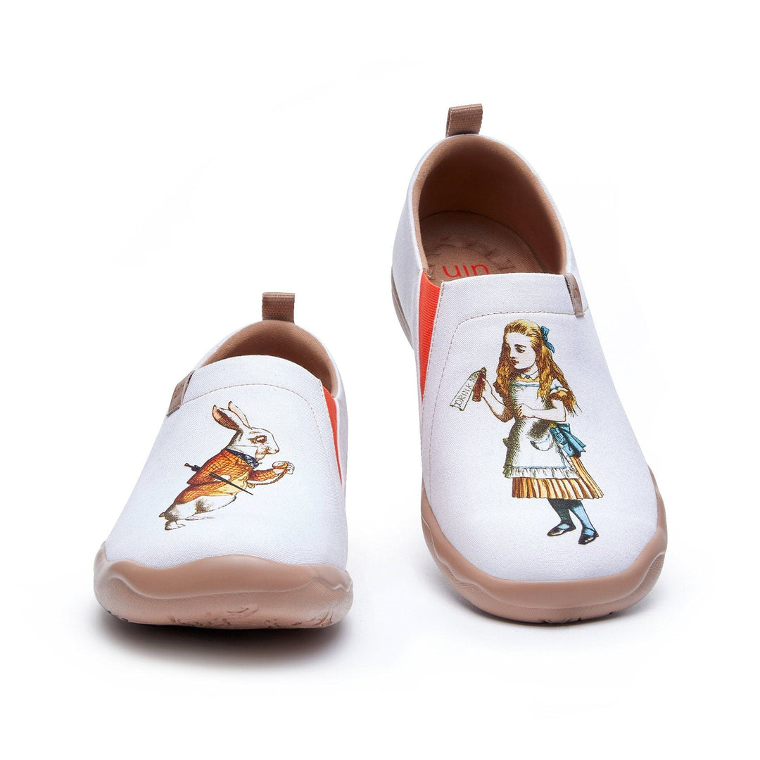 UIN Footwear Women John Tenniel Alice's Adventures in Wonderland Toledo I Women Canvas loafers