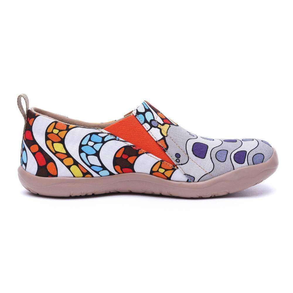 LA PEDRERA Women Canvas Art Painted Shoes Women UIN