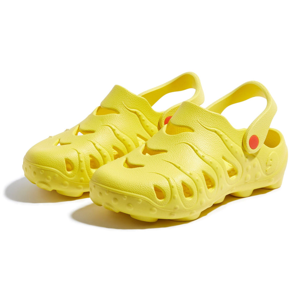 UIN Footwear Women Maize Yellow Octopus I Women Canvas loafers