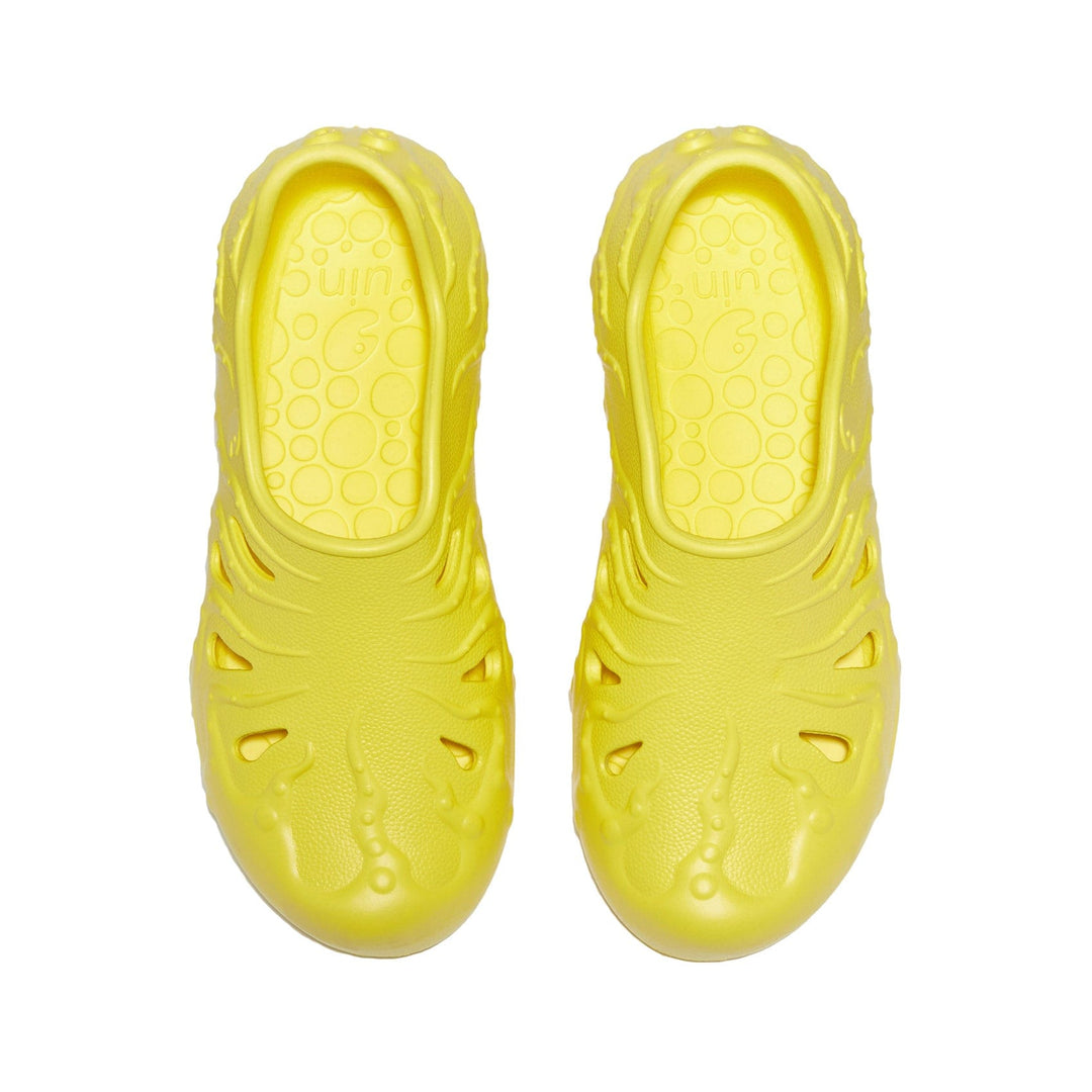 UIN Footwear Women Maize Yellow Octopus II Women Canvas loafers