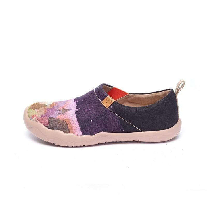MIDNIGHT PRINCESS Painted Shoes for Lady Women UIN