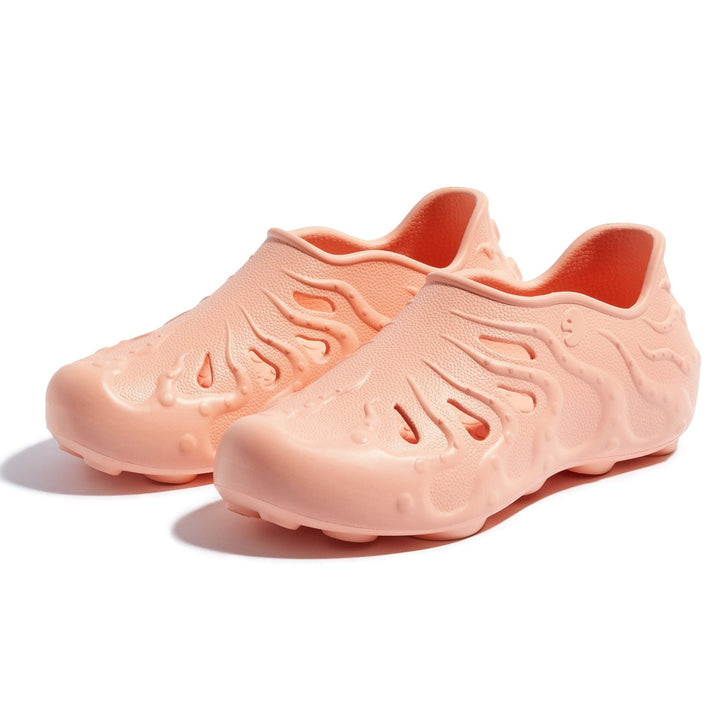 UIN Footwear Women Peach Pink Octopus II Women Canvas loafers