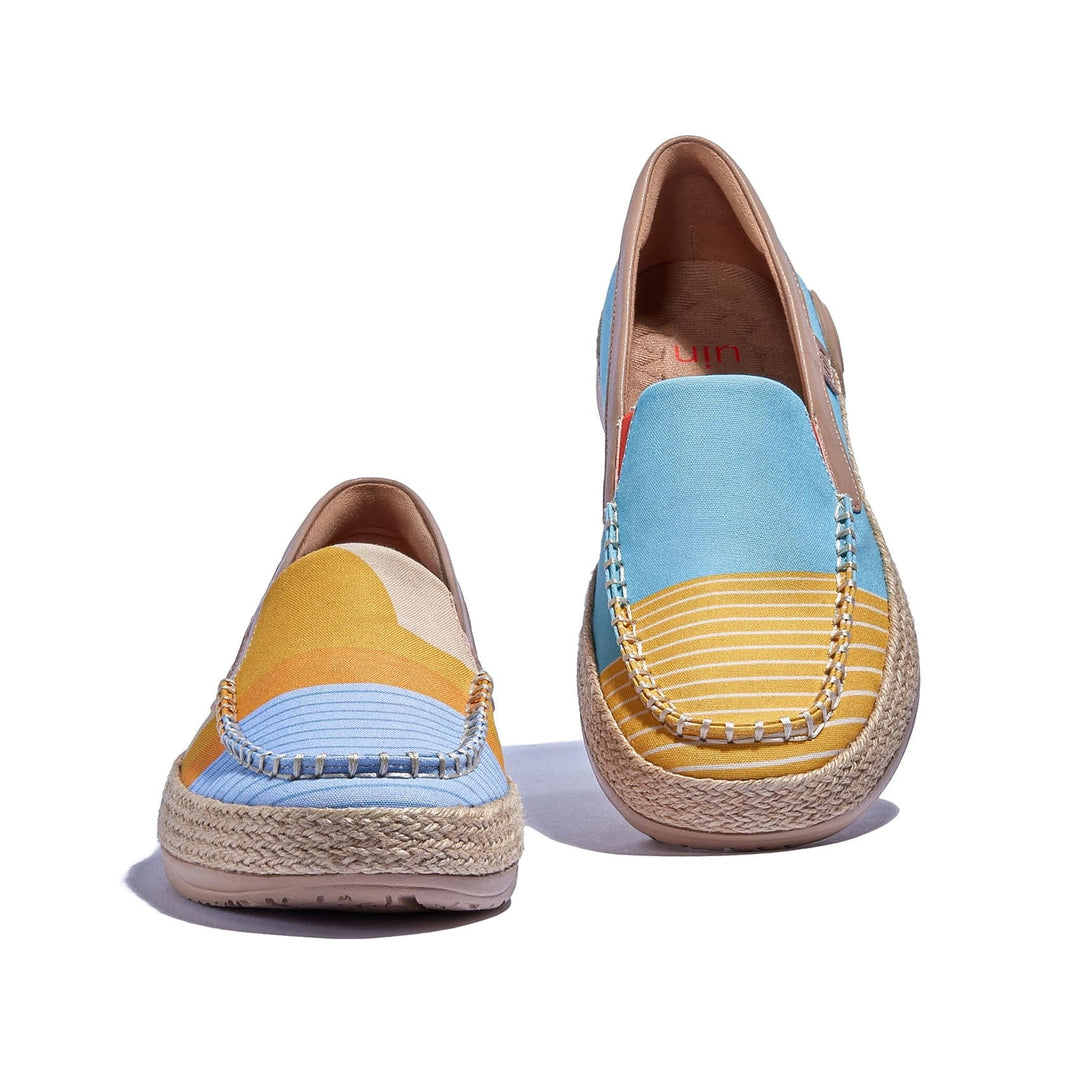 UIN Footwear Women Sunset Bay Marbella V Women Canvas loafers