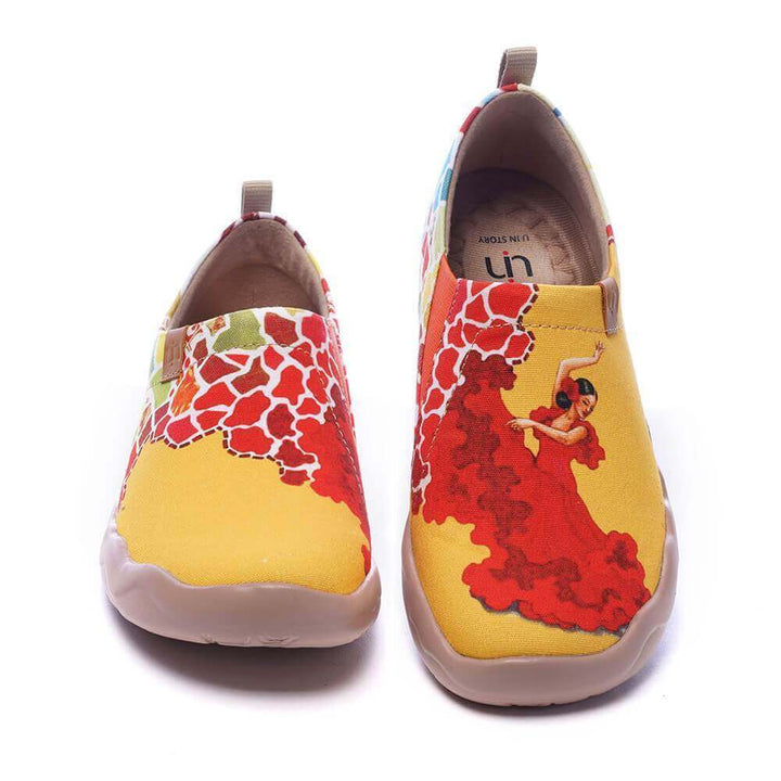 VIVA LA VIDA Women Art Painted Slip-on Shoes Women UIN