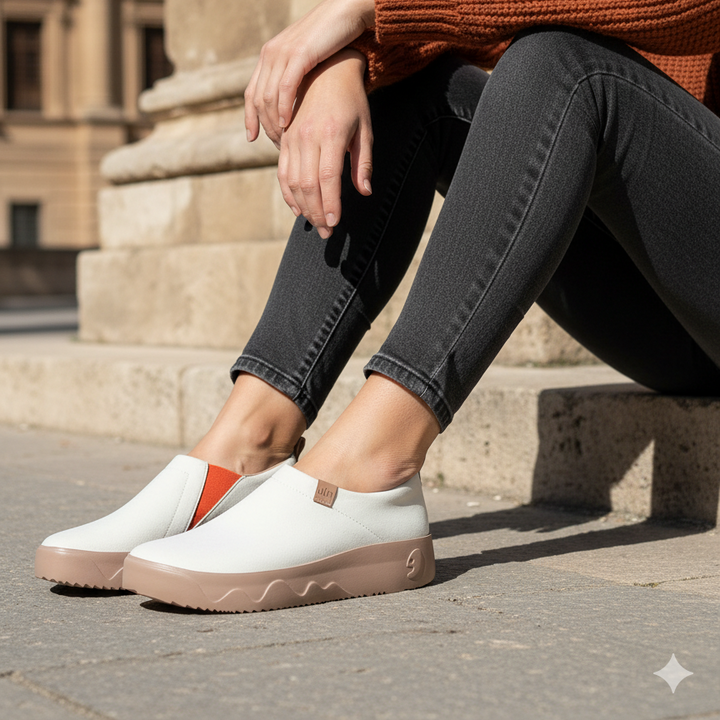 UIN Footwear Women Heron White Toledo IX Women Canvas loafers