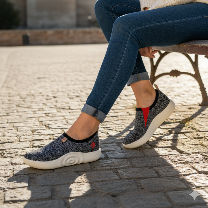 UIN Footwear Women Bouncing Black Toledo X Women Canvas loafers