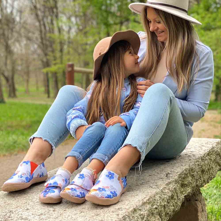 UIN Footwear Kid Forget Me Nots Kid Canvas loafers