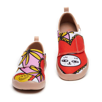 UIN Footwear Kid Kuso Kitty Toledo I Kid Canvas loafers