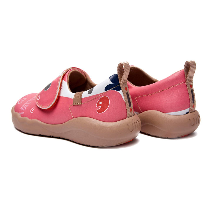 UIN Footwear Kid Little Deer-Pink Toledo II Kid Canvas loafers