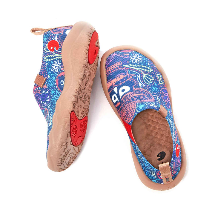 UIN Footwear Kid Mundo de los muertos Kid Canvas loafers
