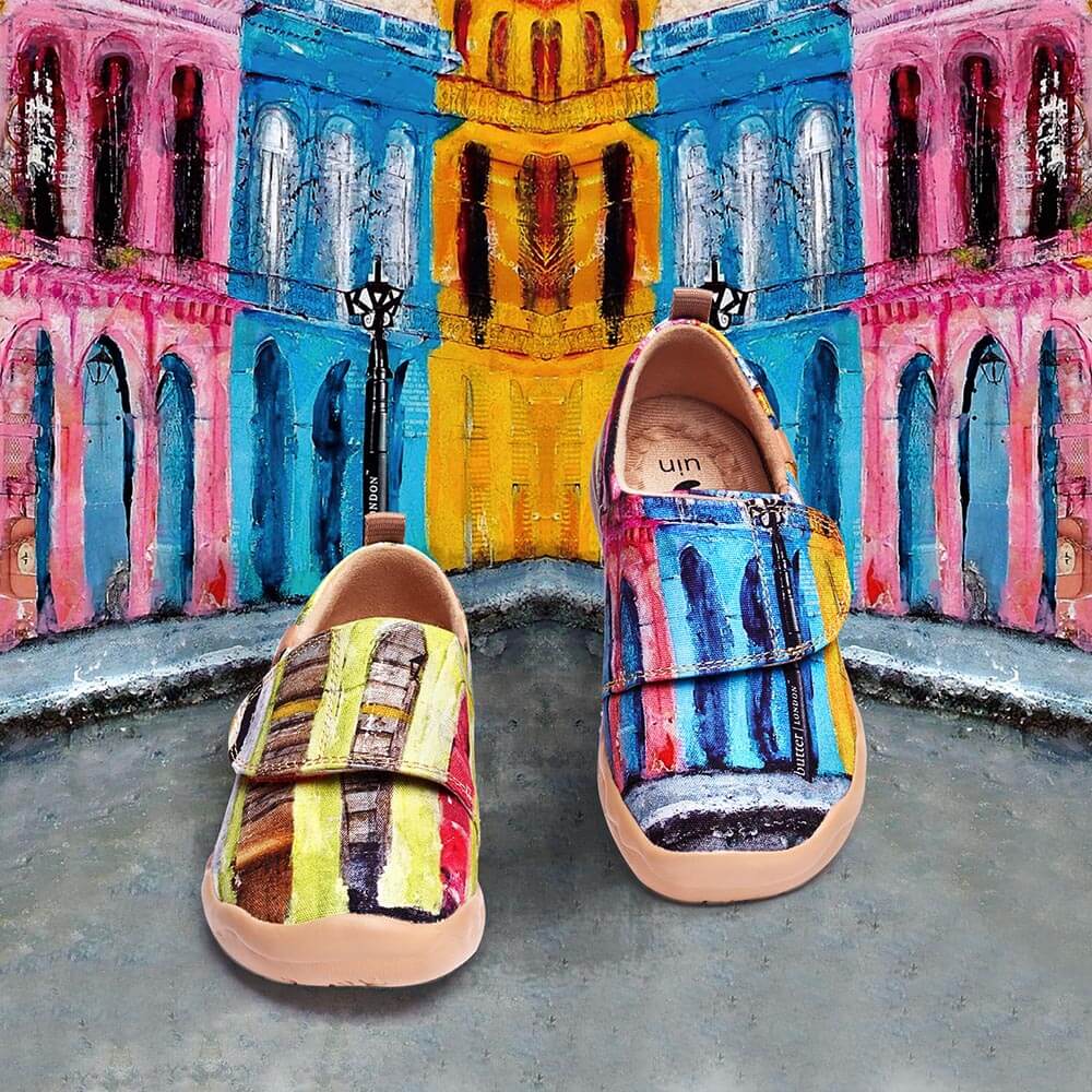 UIN Footwear Kid Old Havana Kid Canvas loafers