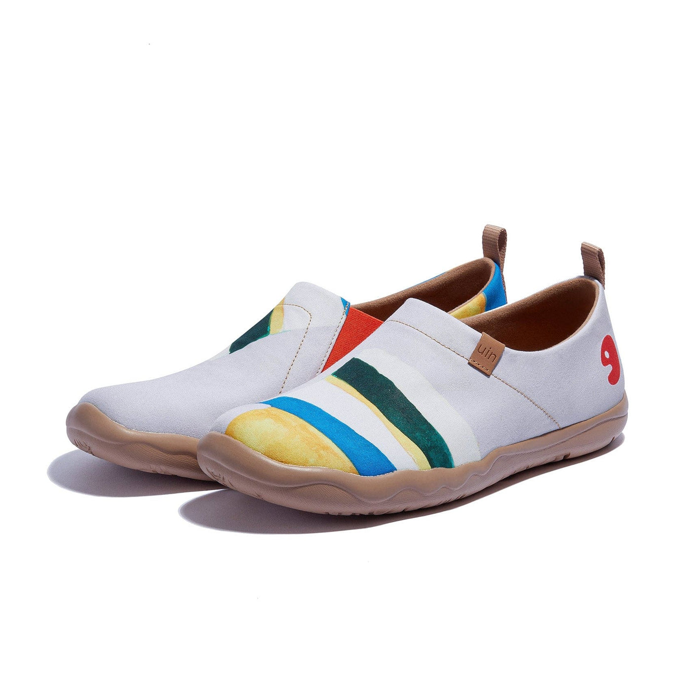 UIN Footwear Men Collage Colors Toledo I Men Canvas loafers