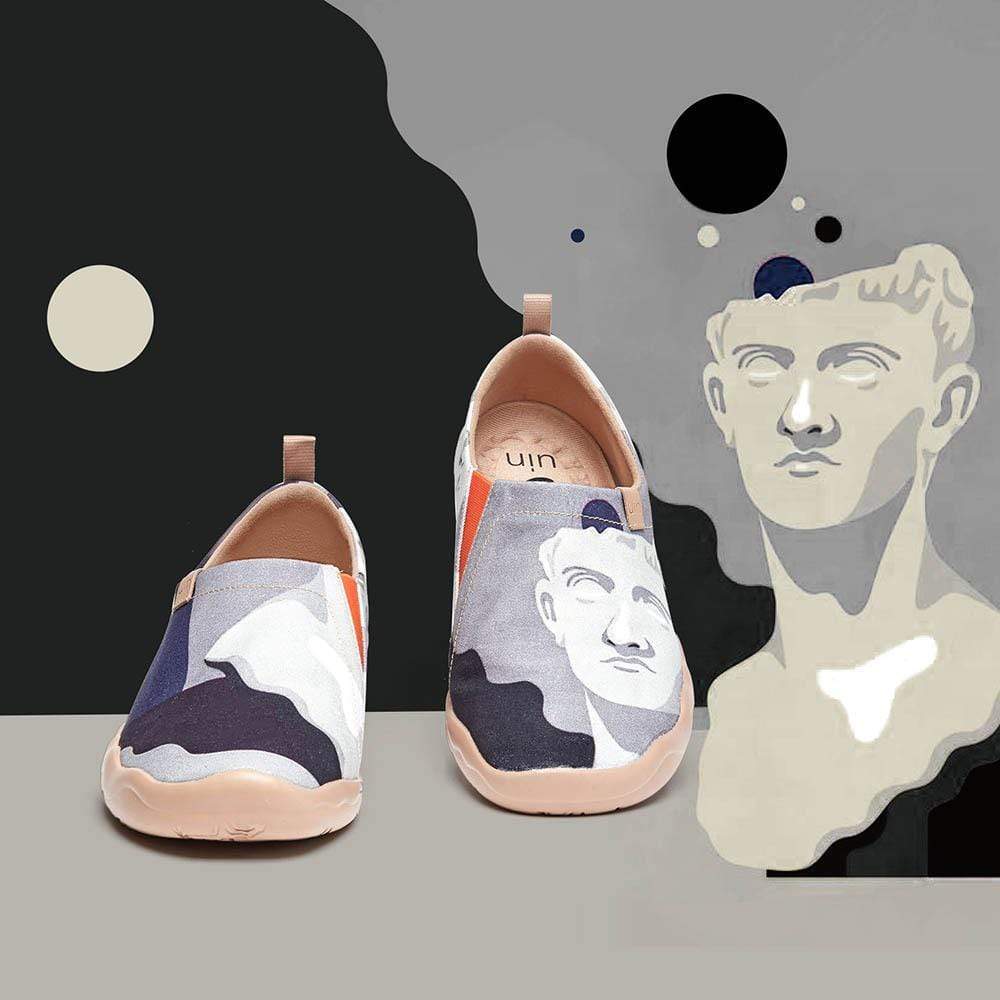 UIN Footwear Men David Canvas loafers