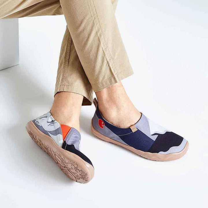 UIN Footwear Men David Canvas loafers
