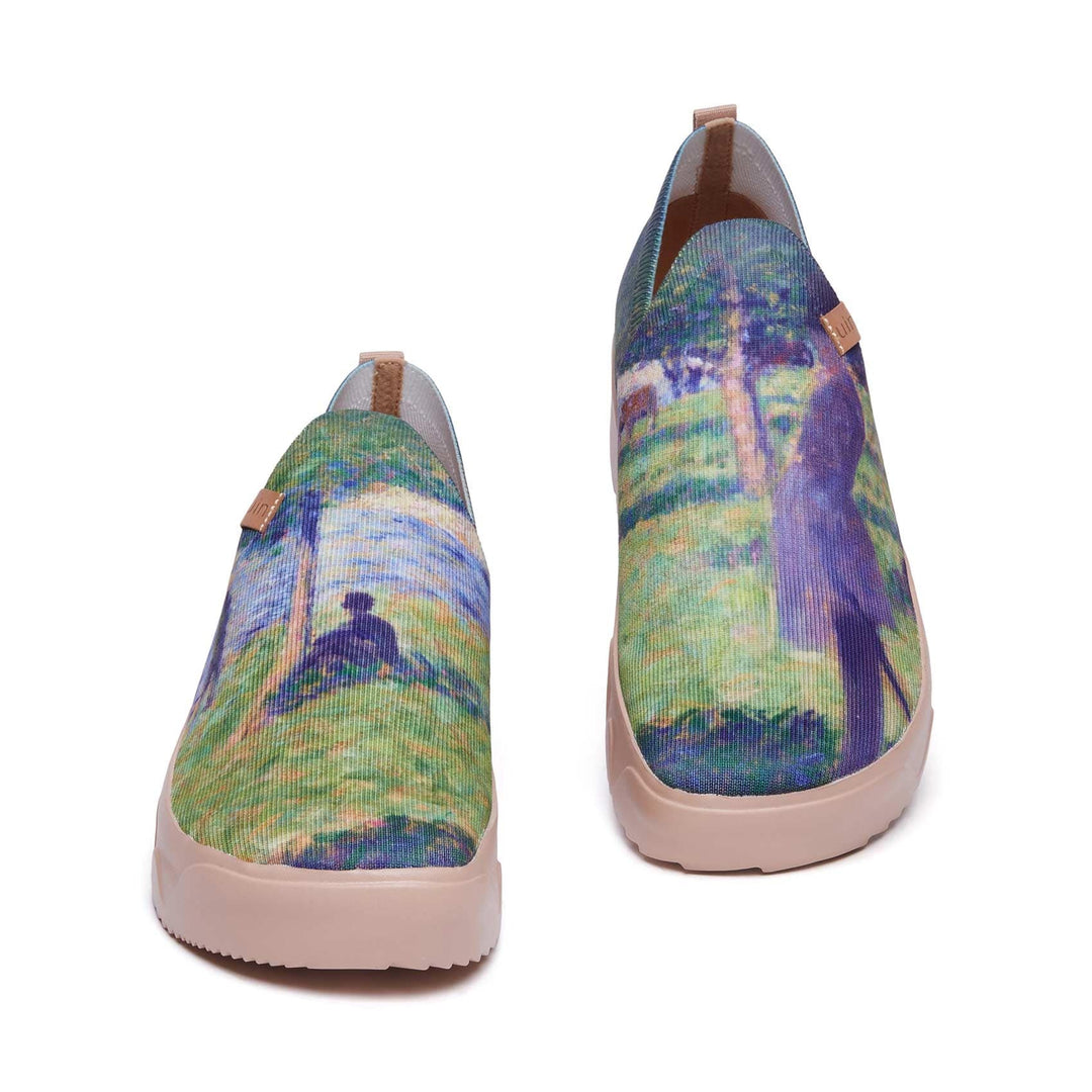 UIN Footwear Men Georges Seurat Study for 'La Grande Jatte�?Fuerteventura Men Canvas loafers