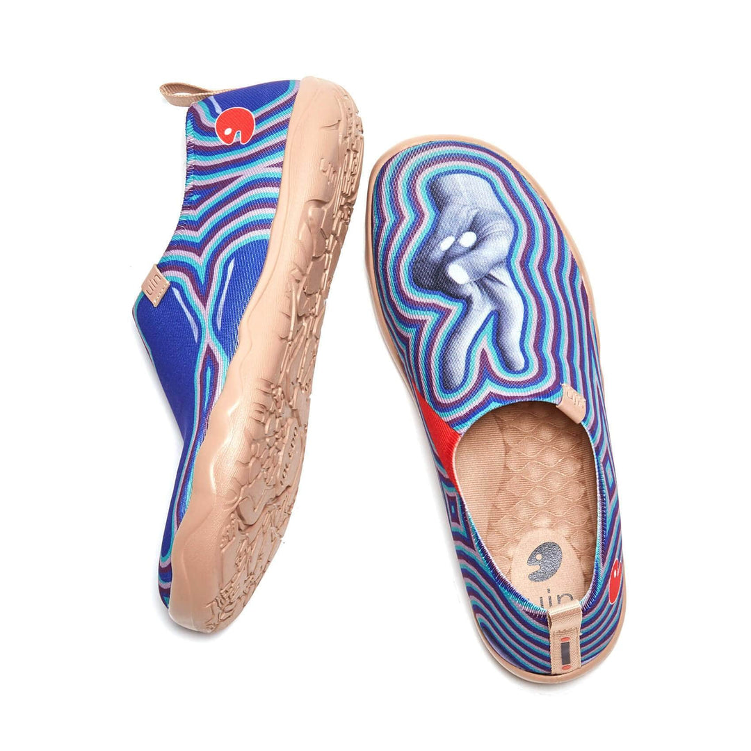 UIN Footwear Men Hand Scissor Canvas loafers