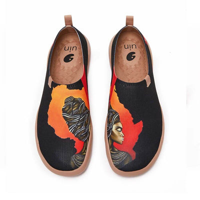 UIN Footwear Men Impressions of Africa Canvas loafers