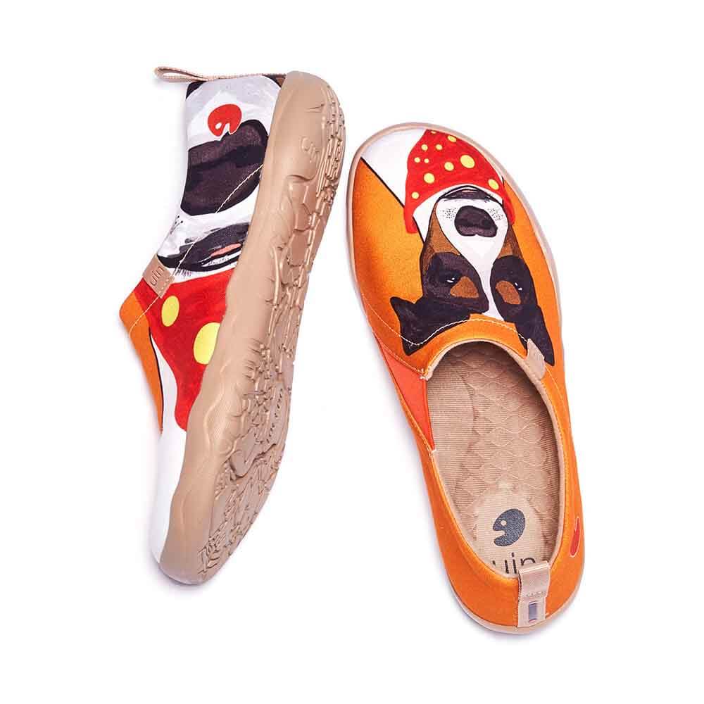 UIN Footwear Men Jack Russell Terrier Men Canvas loafers