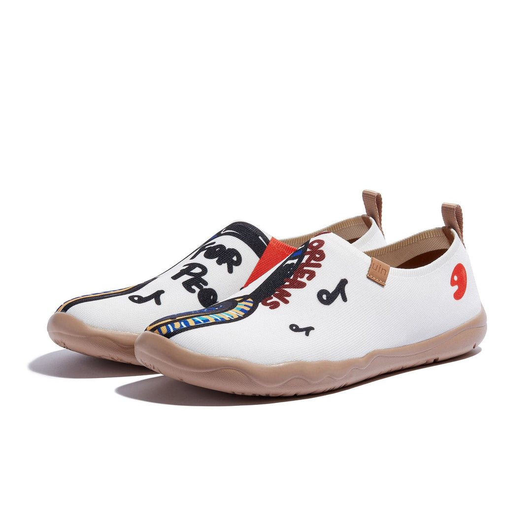 UIN Footwear Men Nobody Can Deny Music Toledo I Men Canvas loafers