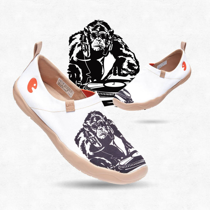 UIN Footwear Men Orangutans DJ Canvas loafers