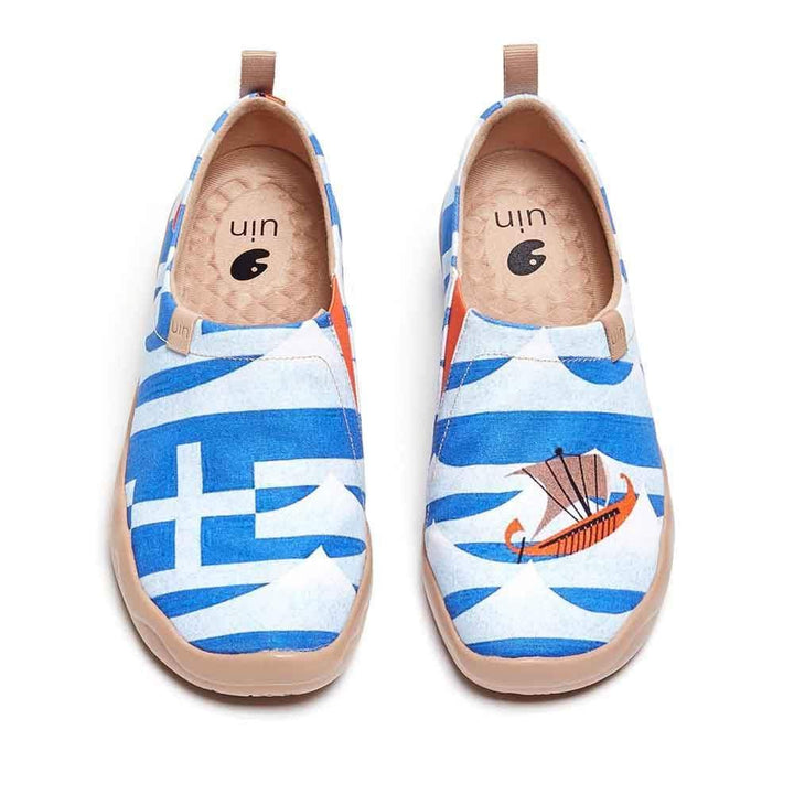 UIN Footwear Men Set Sail Canvas loafers
