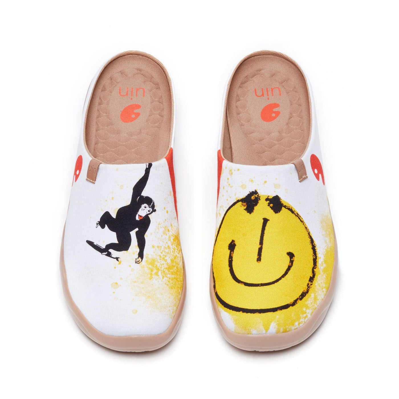 UIN Footwear Men Smile Always 2 Malaga Slipper Men Canvas loafers