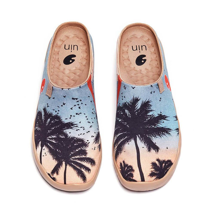 UIN Footwear Men Sunset Coconut Slipper Canvas loafers