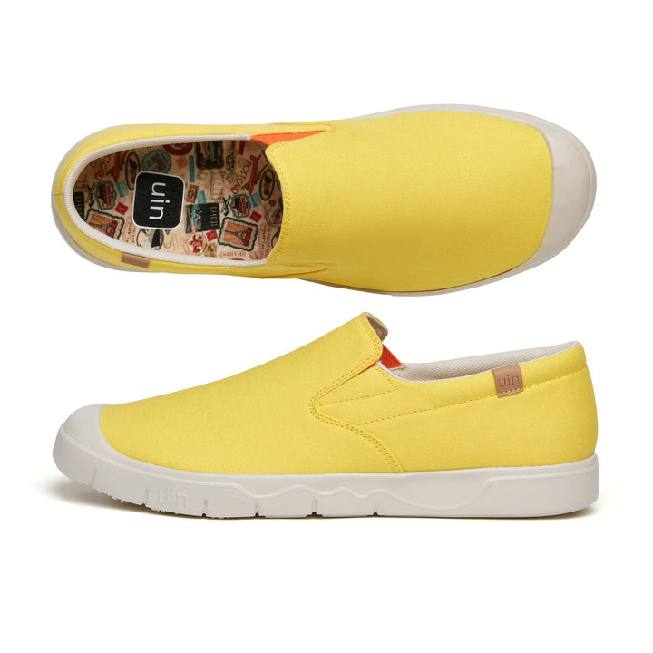 UIN Footwear Men Yellow Maize Cardiz I Men Canvas loafers