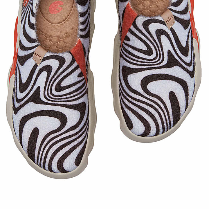 UIN Footwear Men Zebra Chocolate Toledo XIII Men Canvas loafers