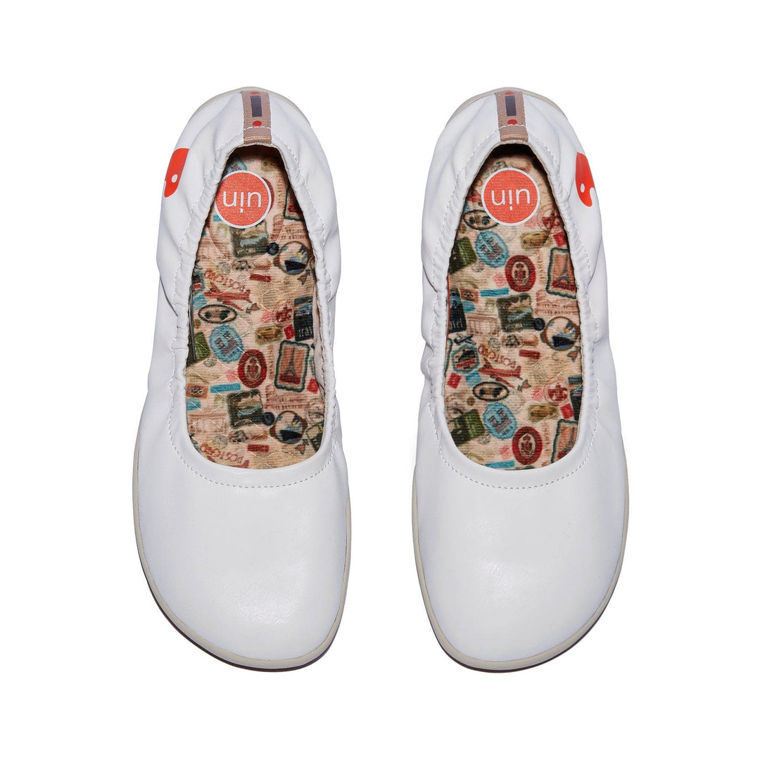 UIN Footwear Women Bright White Illetes IV Women Canvas loafers