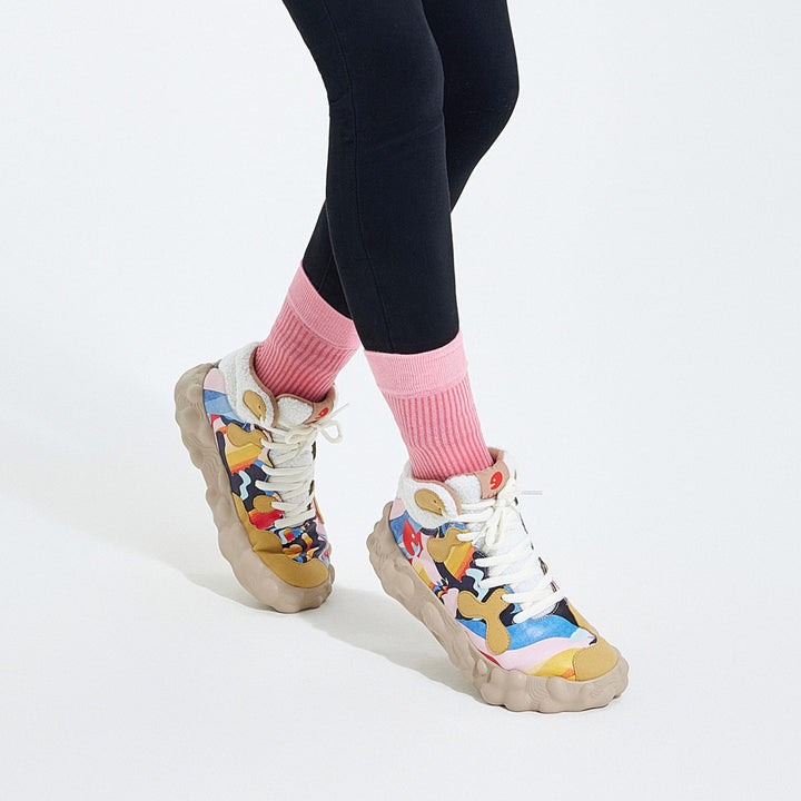 UIN Footwear Women Color Blend Figueras III Women Canvas loafers